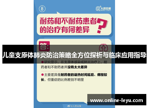 儿童支原体肺炎防治策略全方位探析与临床应用指导
